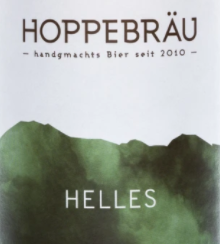 Hoppebrau helles logo